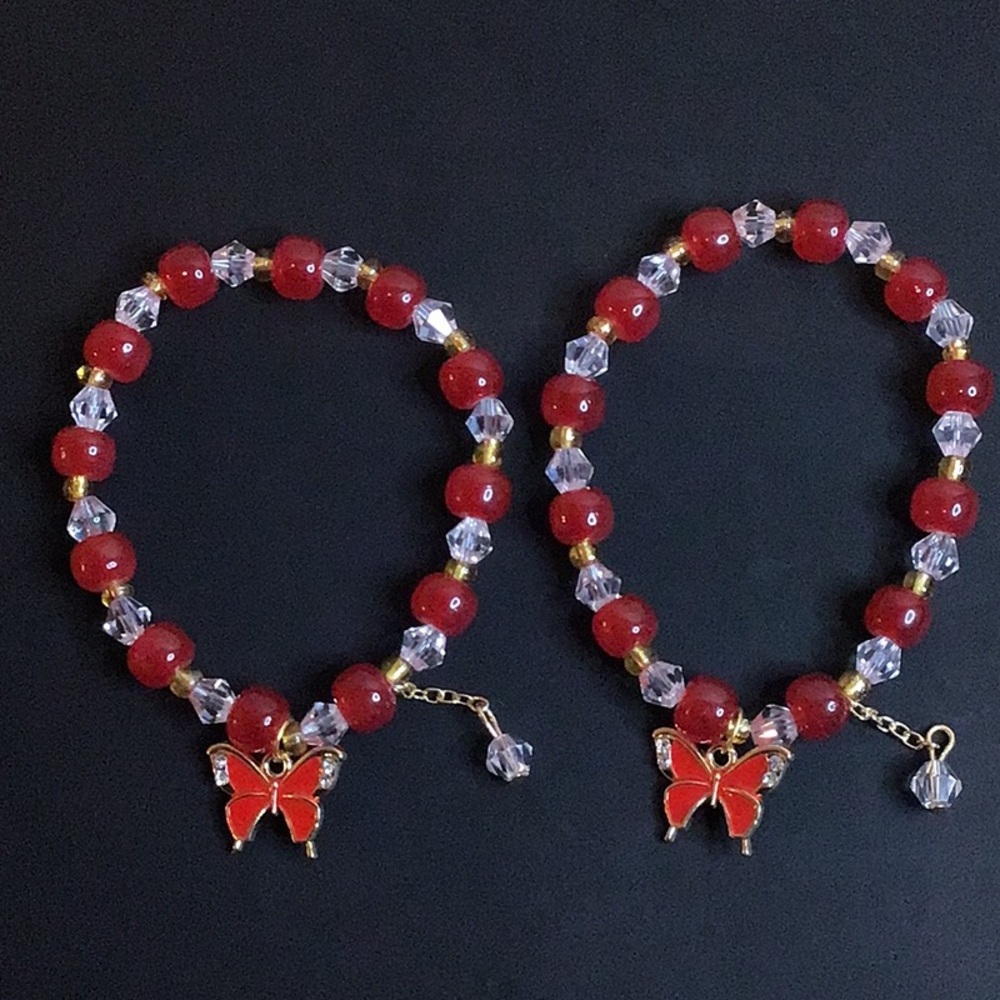 Pretty Butterfly Charm Bracelets